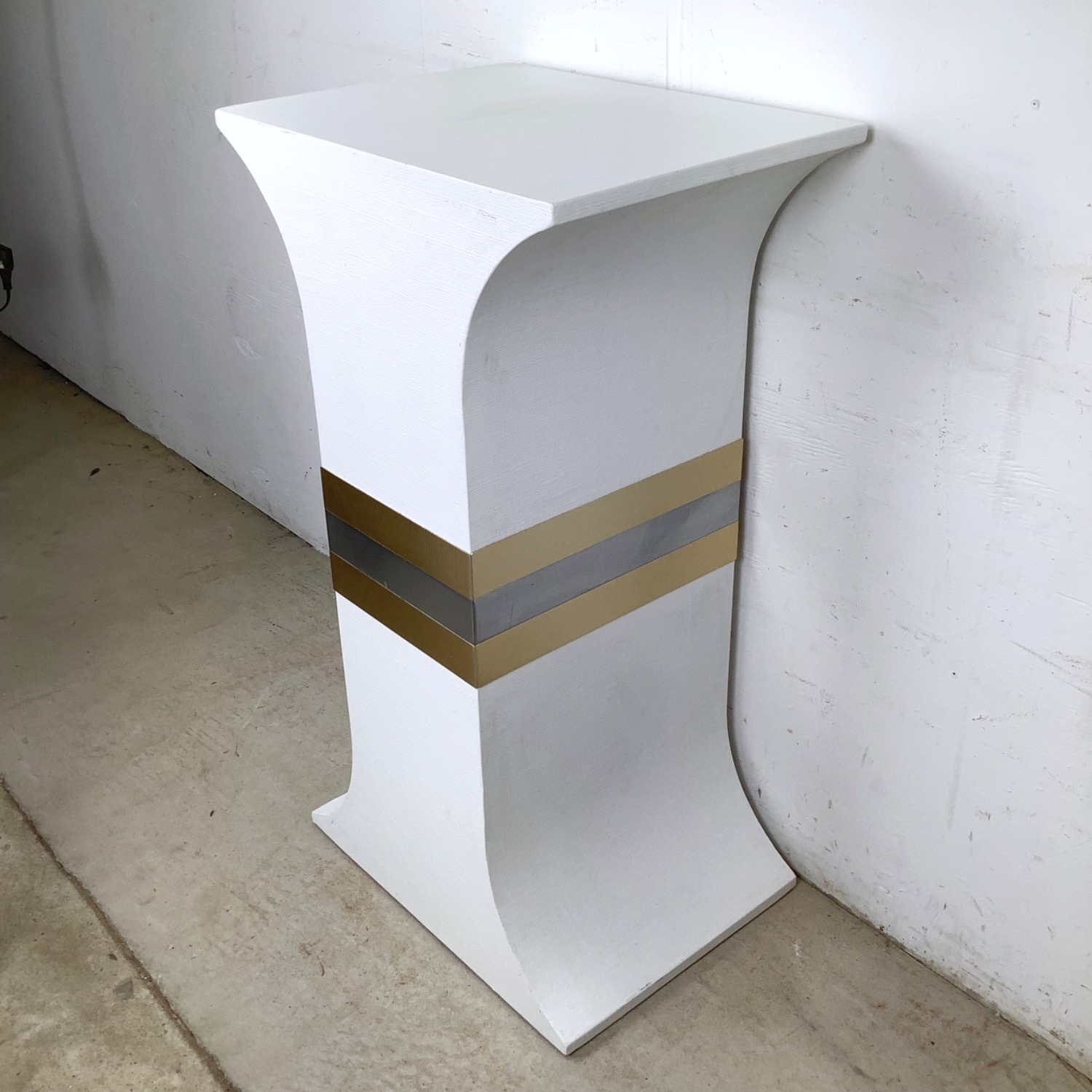 1980s Hollywood Regency Sculptural Pedestal - image-6