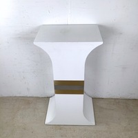 1980s Hollywood Regency Sculptural Pedestal