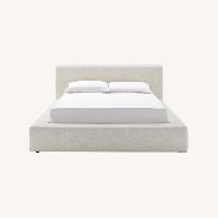 Castlery Dawson Beach Linen Fabric Queen Bed