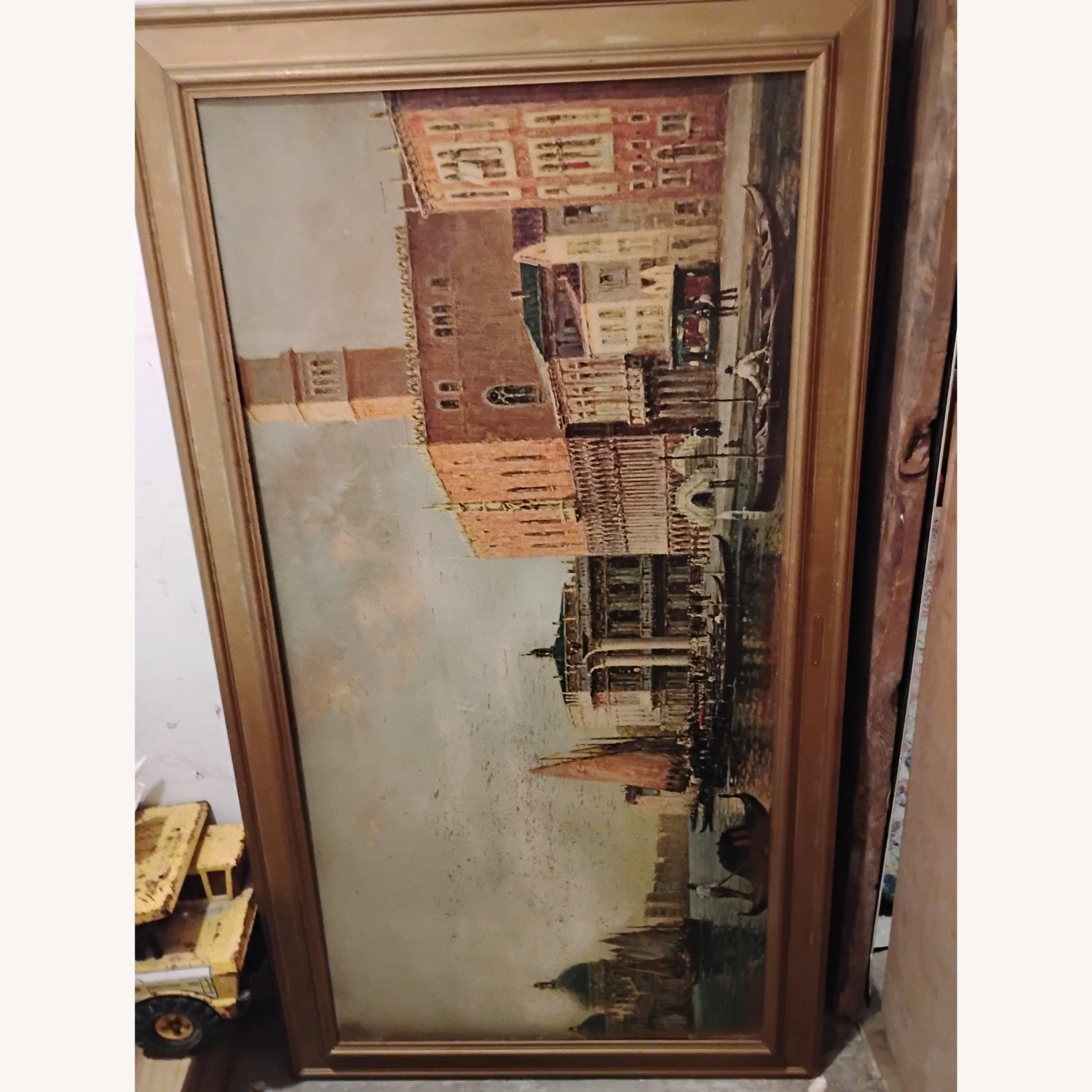 Vintage/Antique Natural Wood Wall Art - image-5