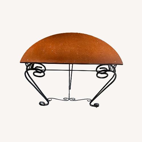 Used Vintage/Antique Light Brown Wood Coffee Table for sale on AptDeco