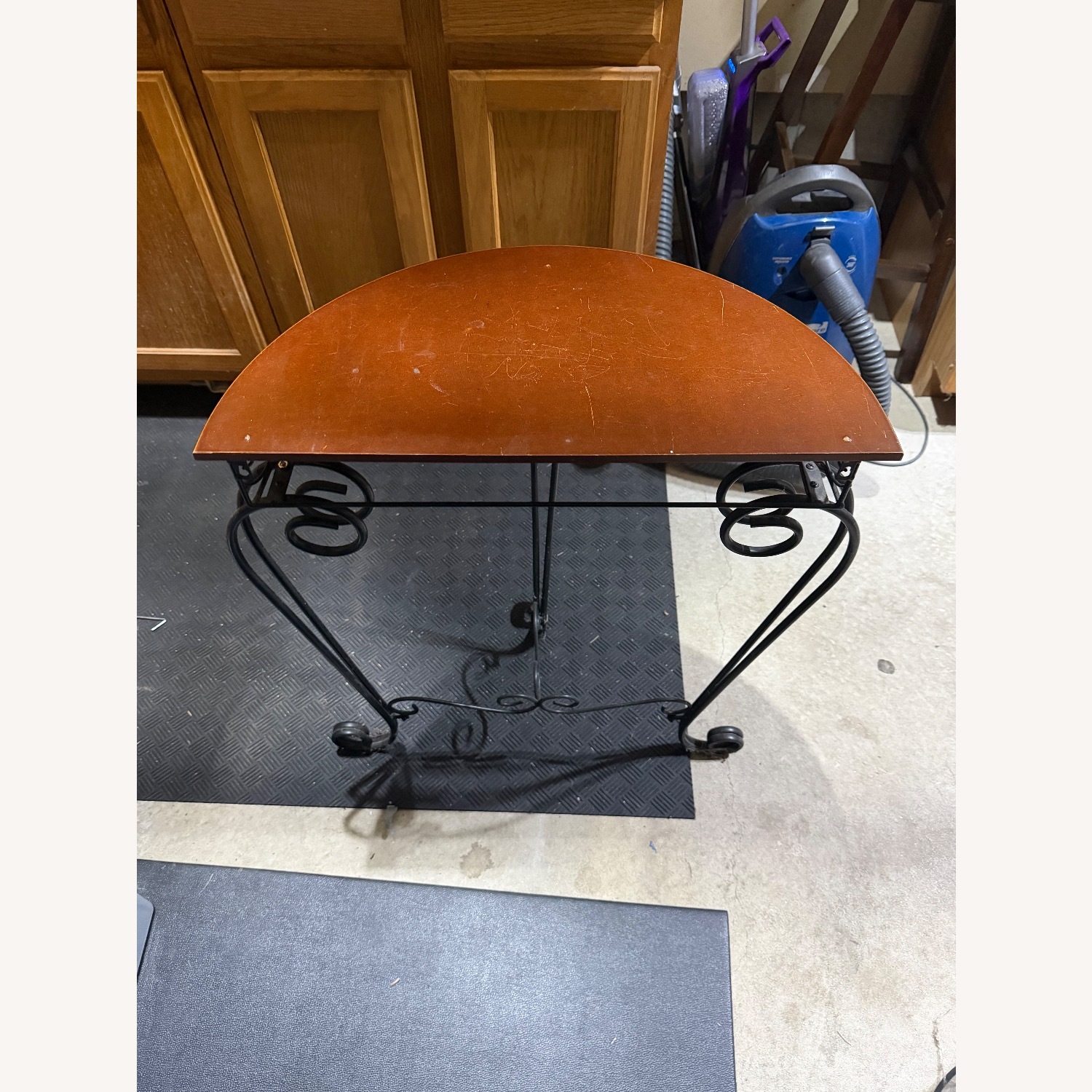 Vintage/Antique Light Brown Wood Coffee Table - image-2