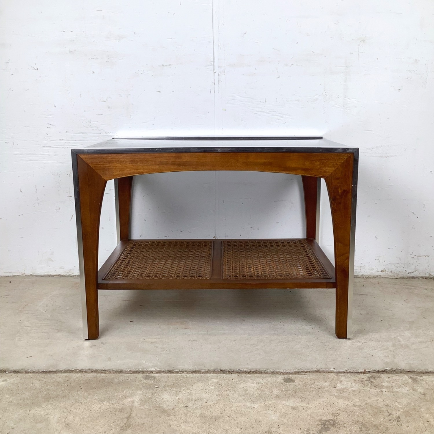 Lane Mid-Century Modern Two-Tier Side Table - image-4