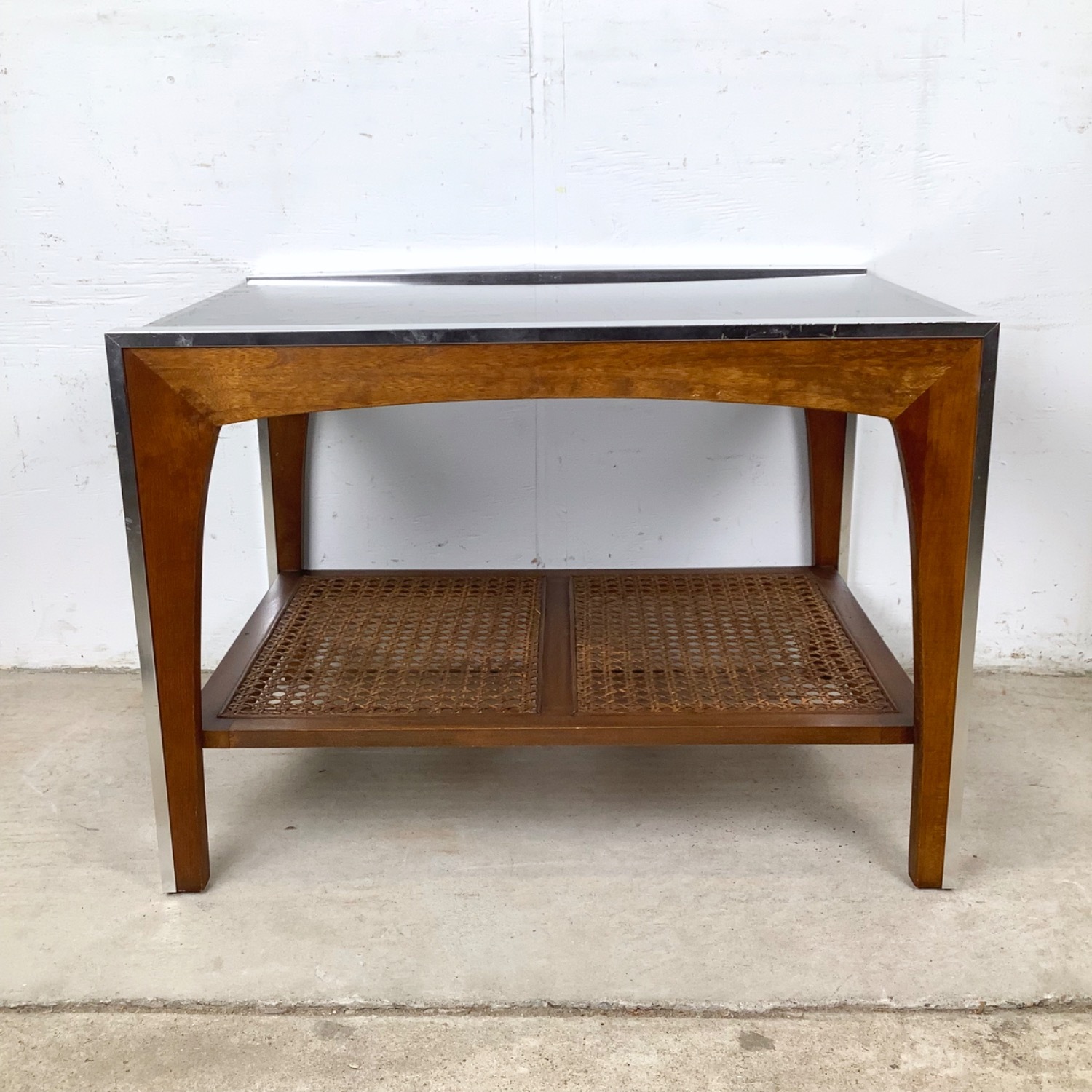 Lane Mid-Century Modern Two-Tier Side Table - image-13