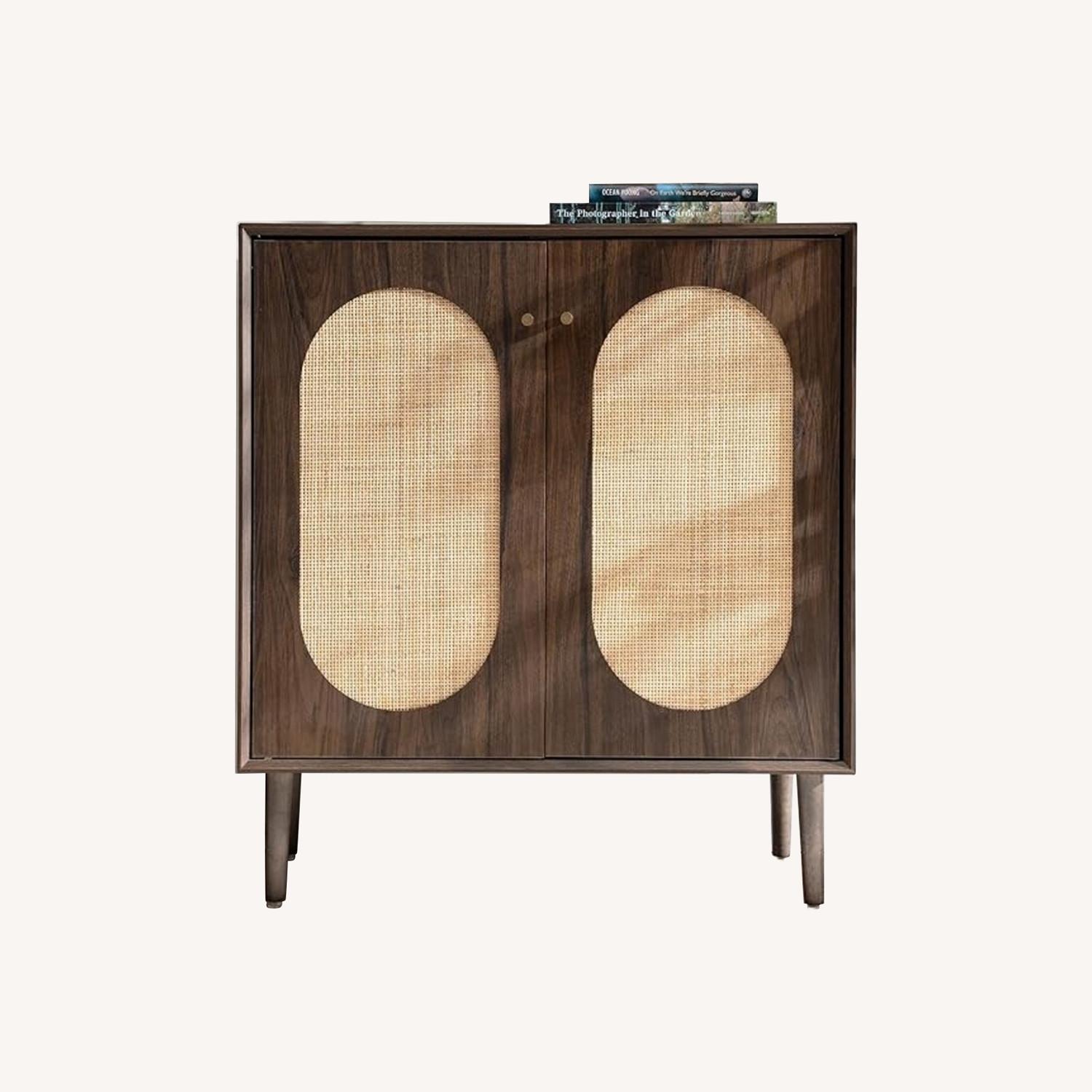 Amazon 2 Doors Brown Wooden Cabinet  - image-0