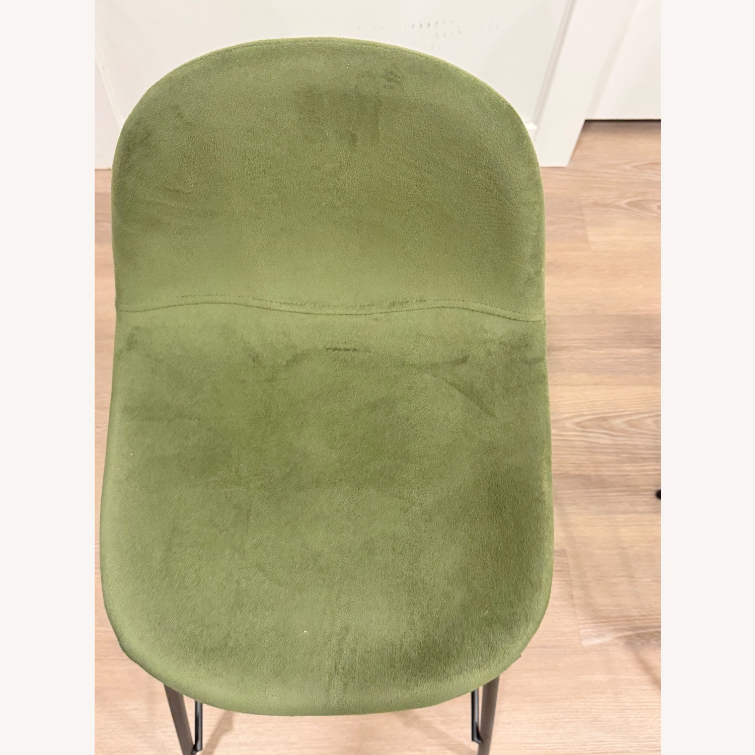 AllModern Green Velvet Stools - image-2