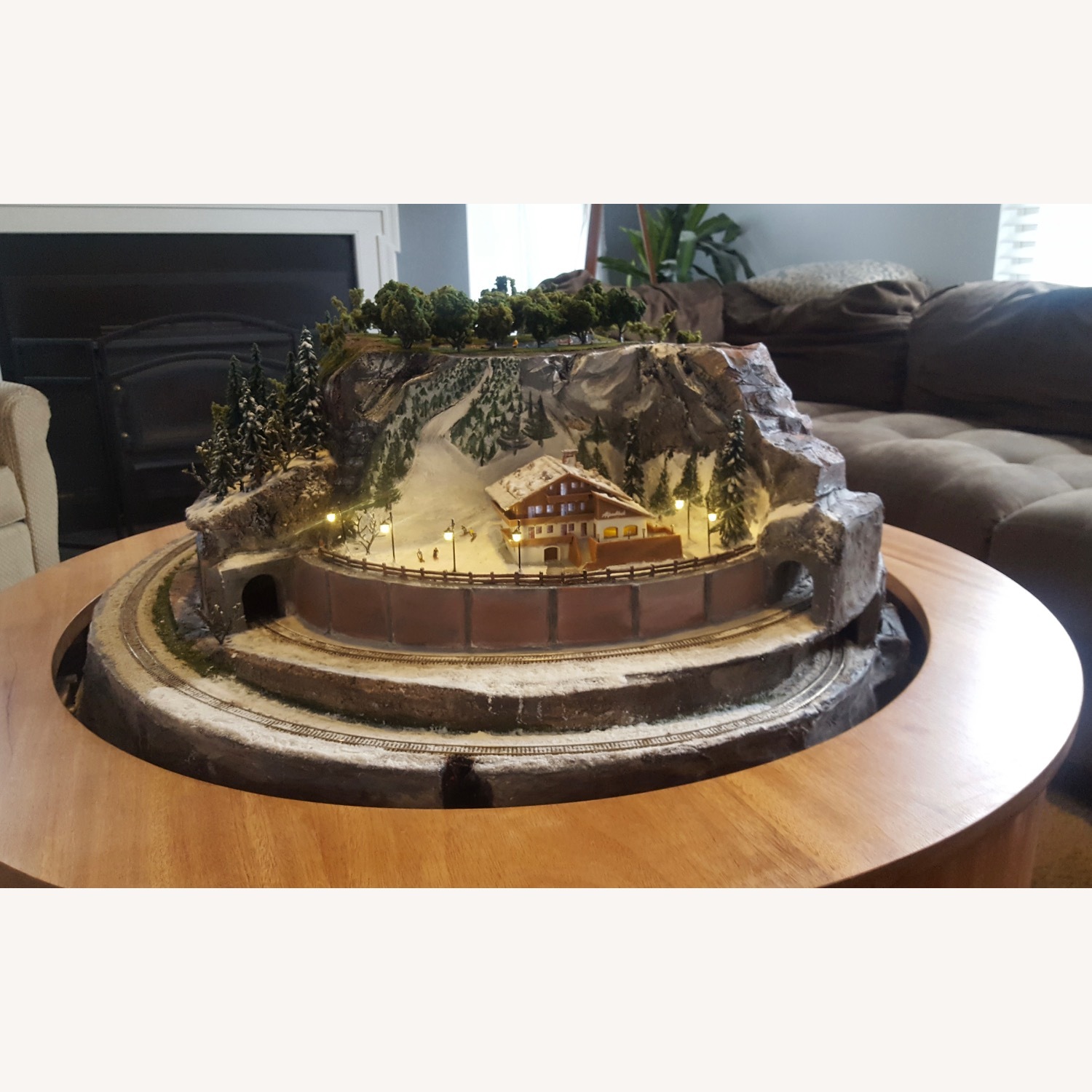 Modern Train Coffee Table - image-2