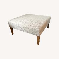 Natural Fabric Coffee Table