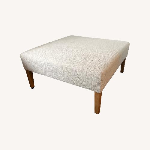 Used Natural Fabric Coffee Table for sale on AptDeco