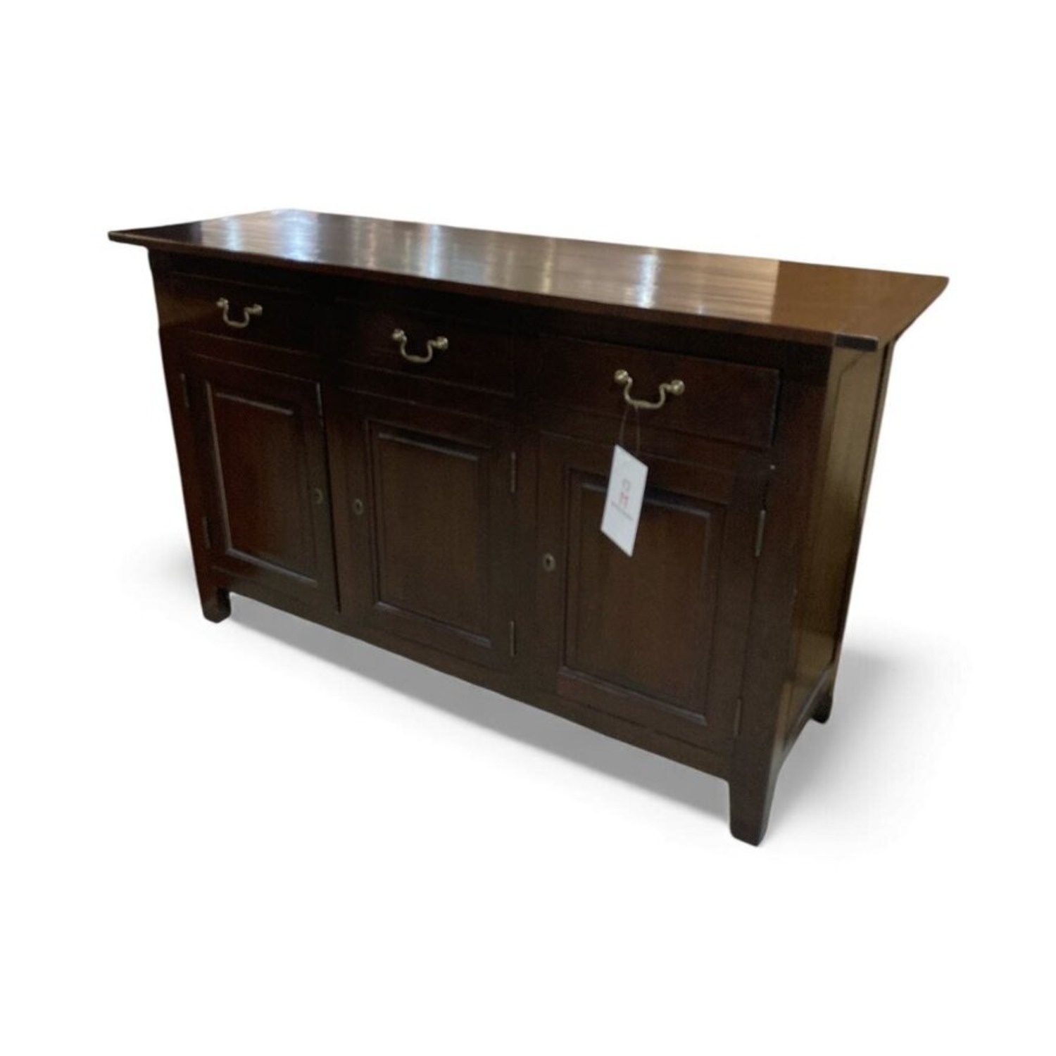 World Wide Interiors Solid Wood 3-Drawer Buffet - image-1