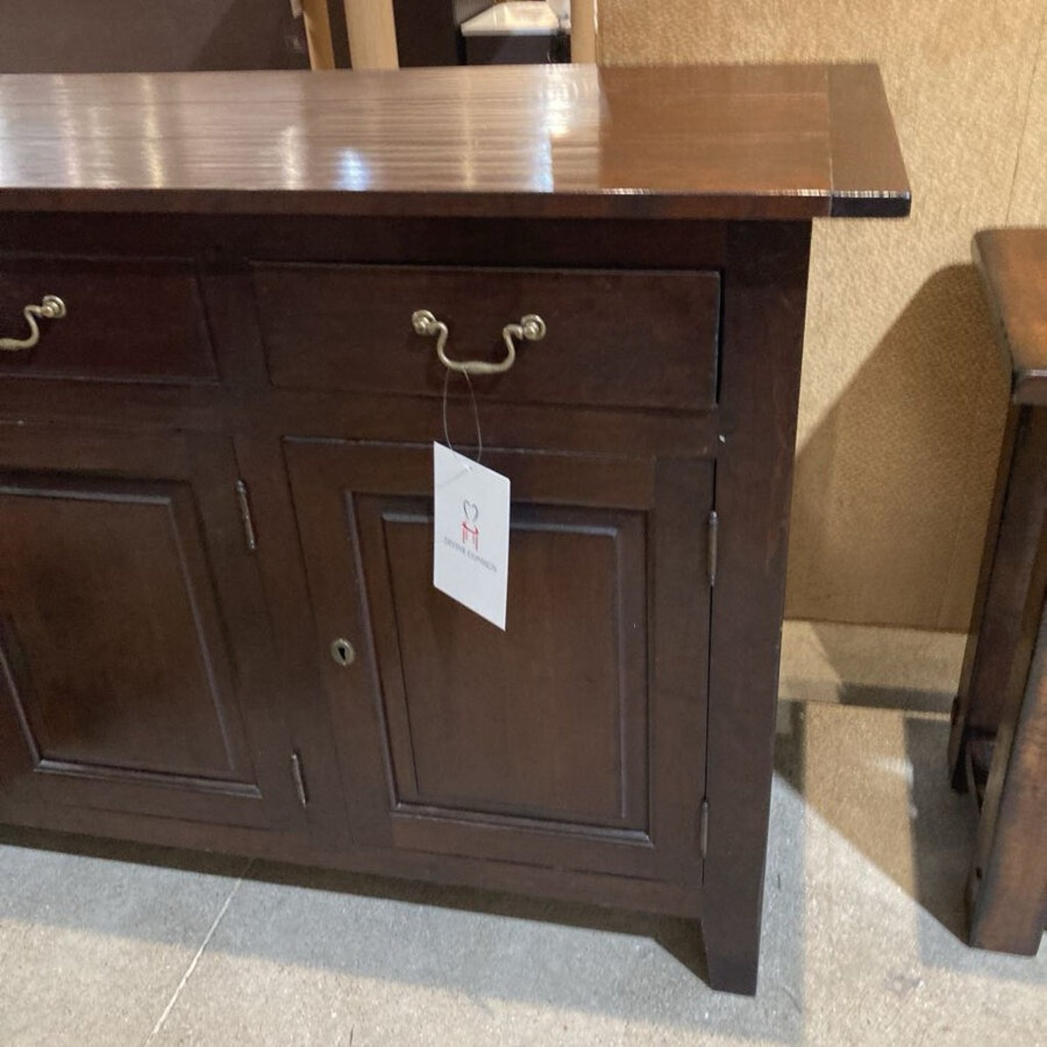 World Wide Interiors Solid Wood 3-Drawer Buffet - image-5