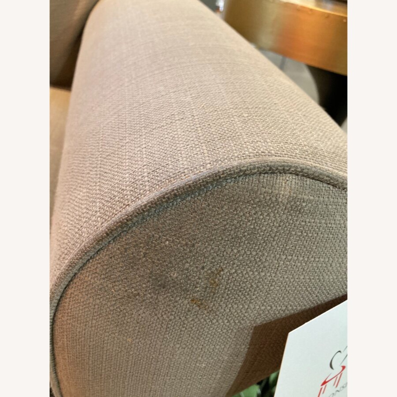 3 Pc U-Shape Fabric Rollarm Sectional - image-7