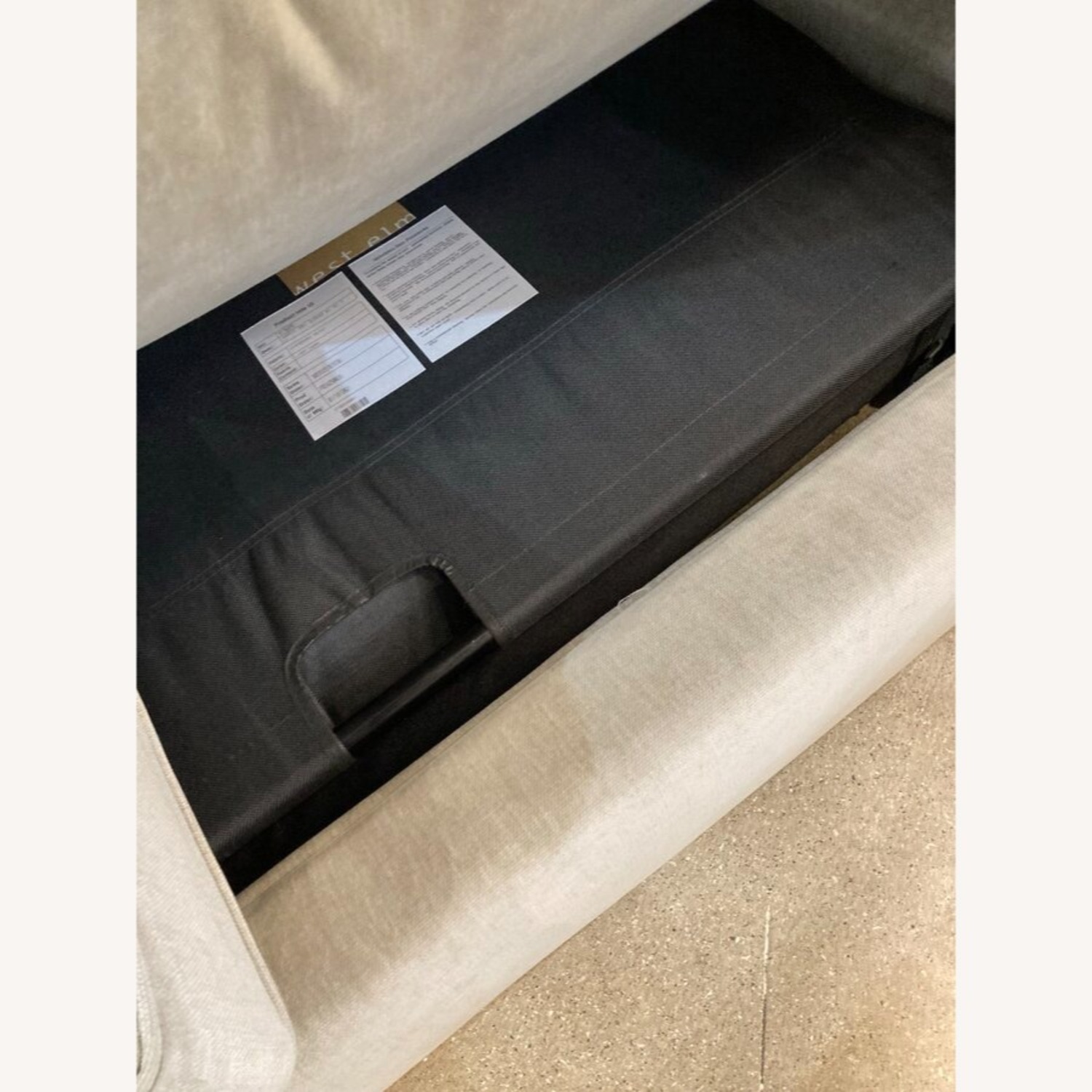 West Elm Harris Upholstered Queen Sofa - image-7