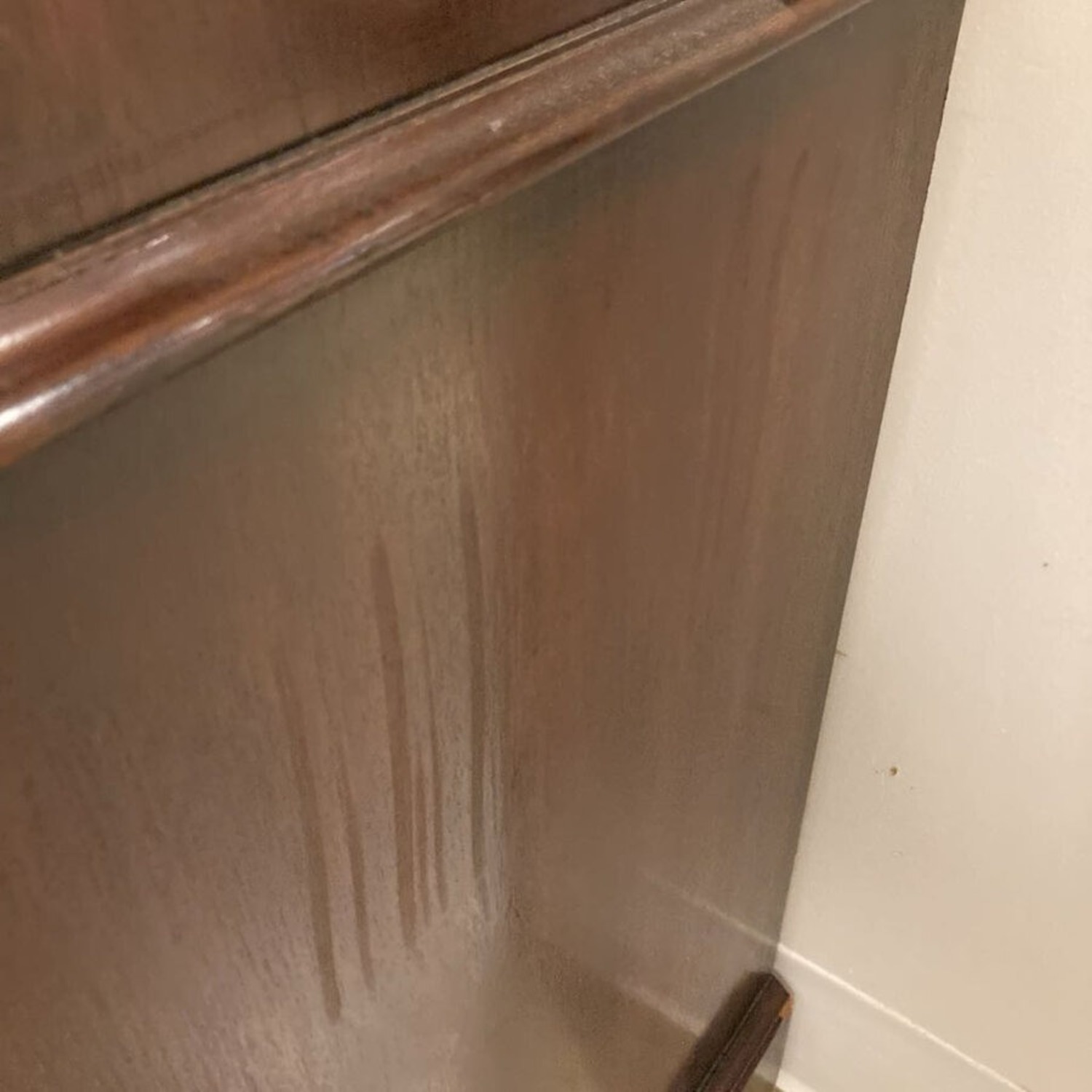 Georgian Style Mahogany Armoire Furniture - image-10