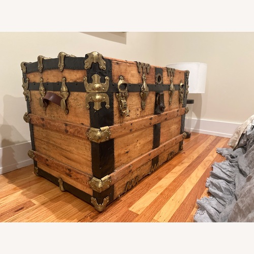 Used Vintage/Antique Steamer Trunk 19th Century for sale on AptDeco