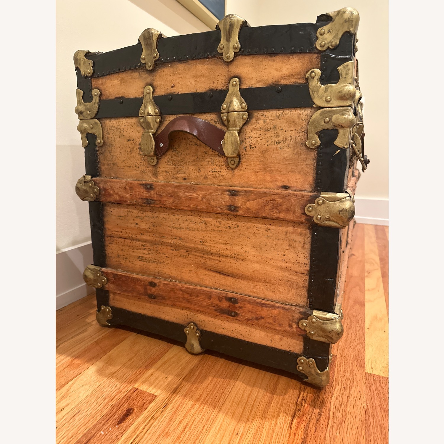 Vintage/Antique Steamer Trunk 19th Century - image-3