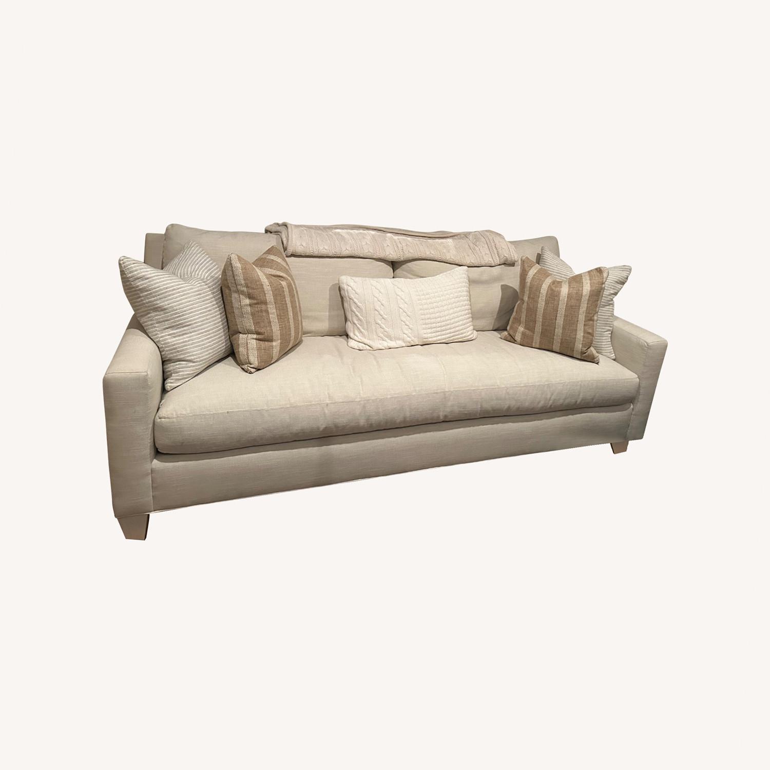 Hickory White Sofa - image-0
