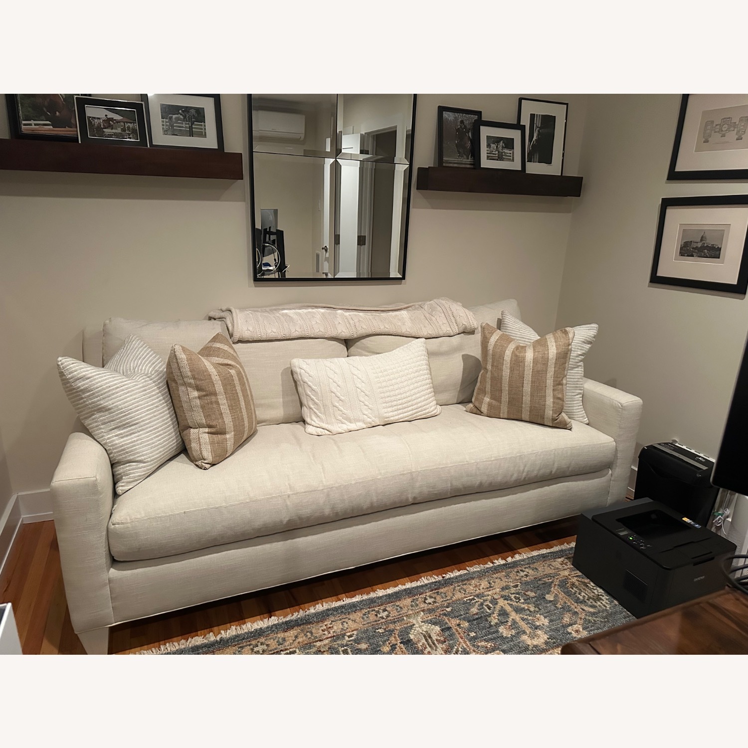 Hickory White Sofa - image-2