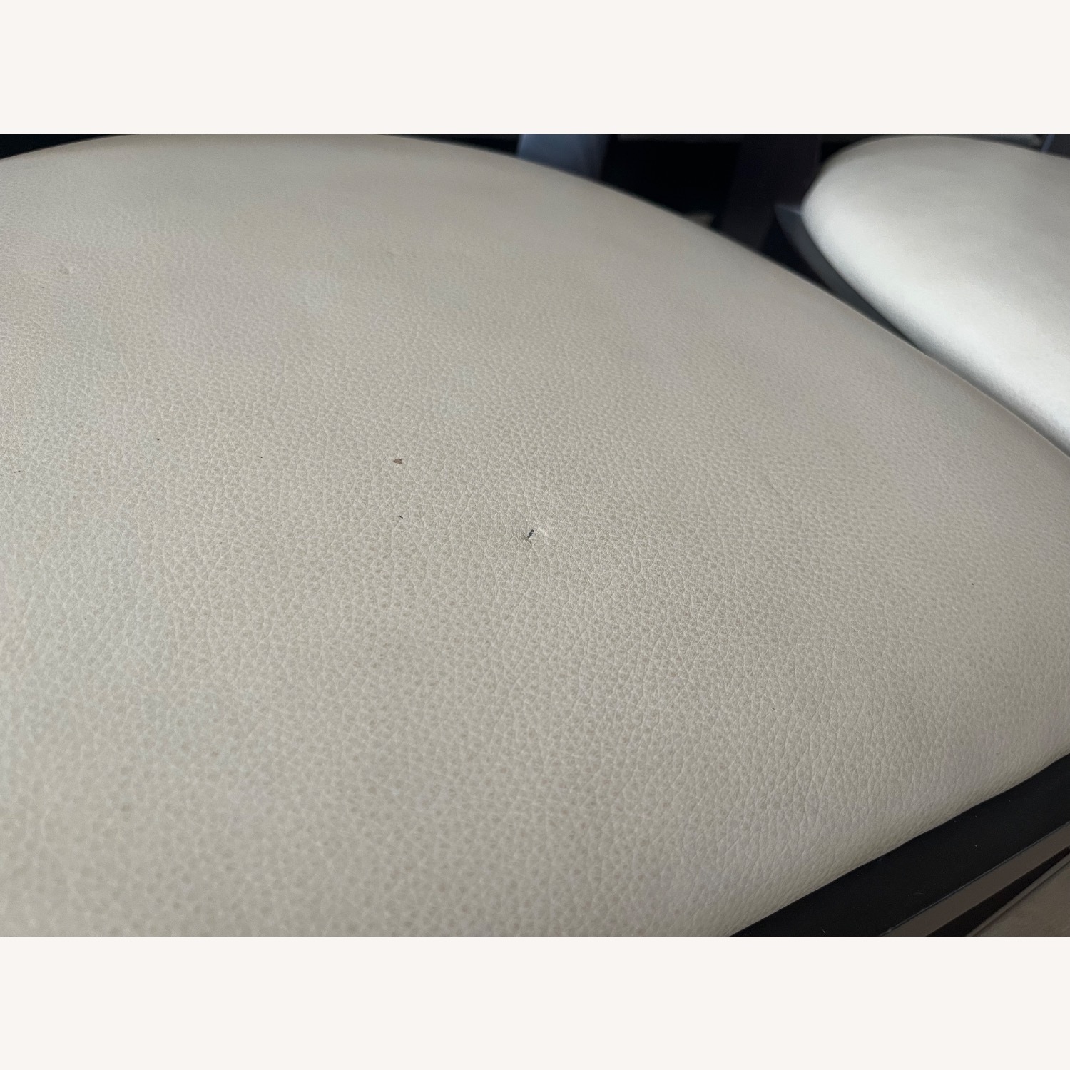 Maria Yee Dining Chairs White Leather S/6 - image-14