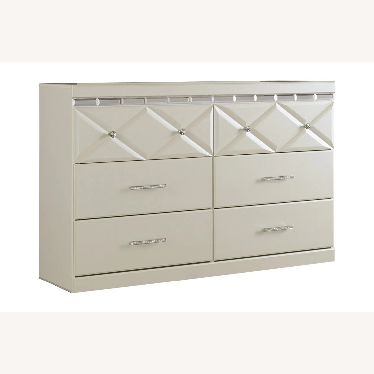 Ashley Furniture White Wood Dresser - image-4