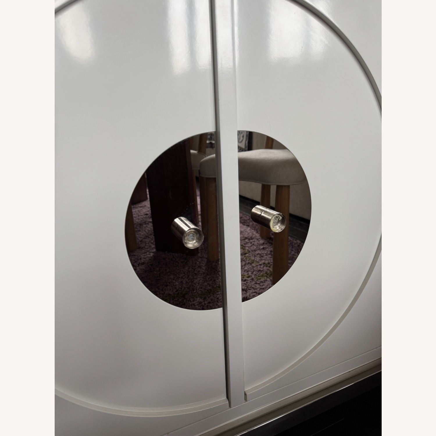 Jonathan Adler Channing White Lacquer Sideboard - image-4