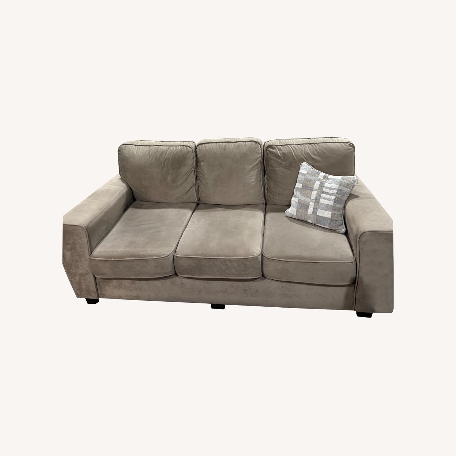 Bob's Discount Furniture Natural 3+ Seater Sofa - image-0