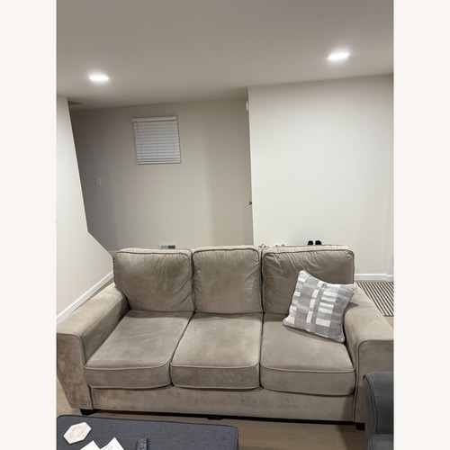 Used Bob's Discount Furniture Natural 3+ Seater Sofa for sale on AptDeco