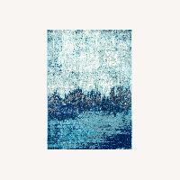 nuLOOM Alayna Abstract Area Rug, 6' 7" x 9', Blue
