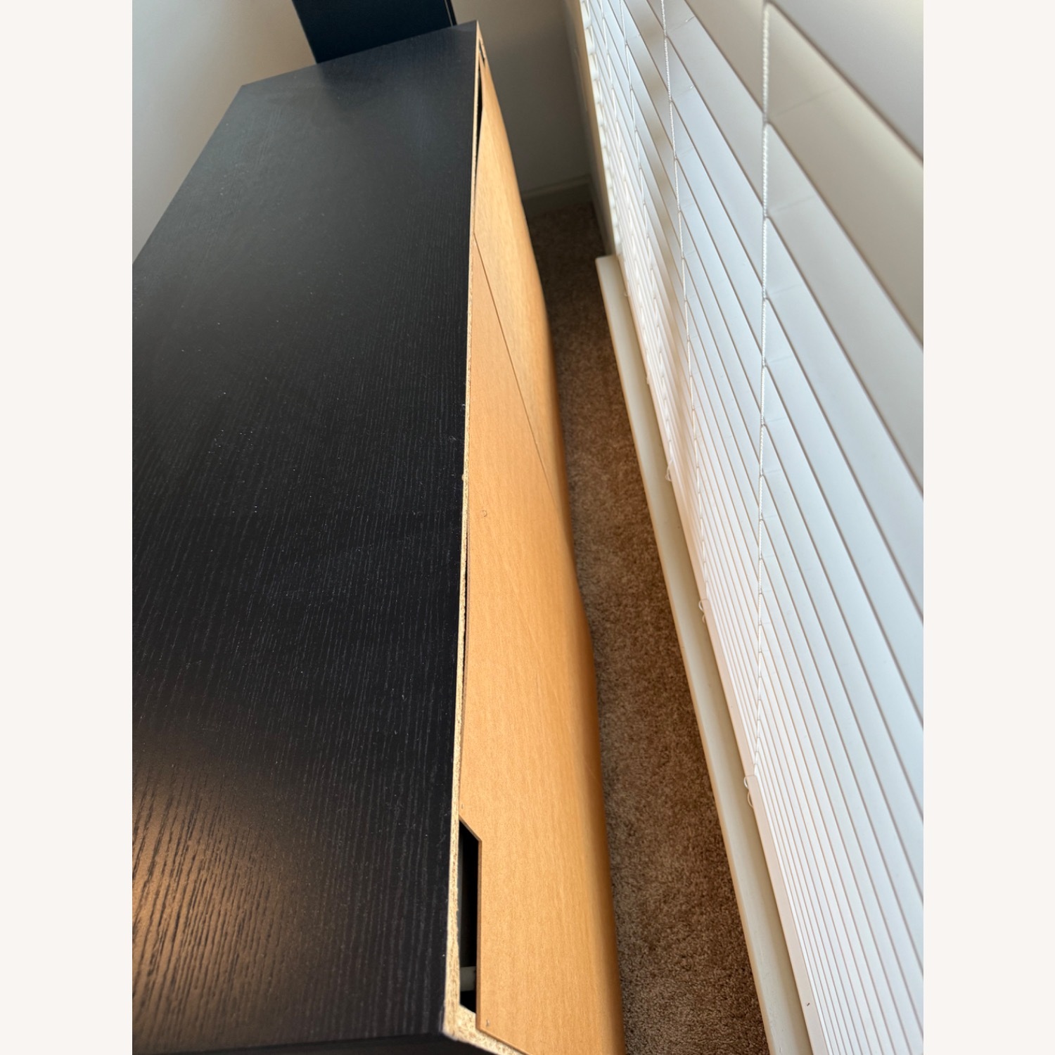 Black 6 Drawer Dresser - image-3