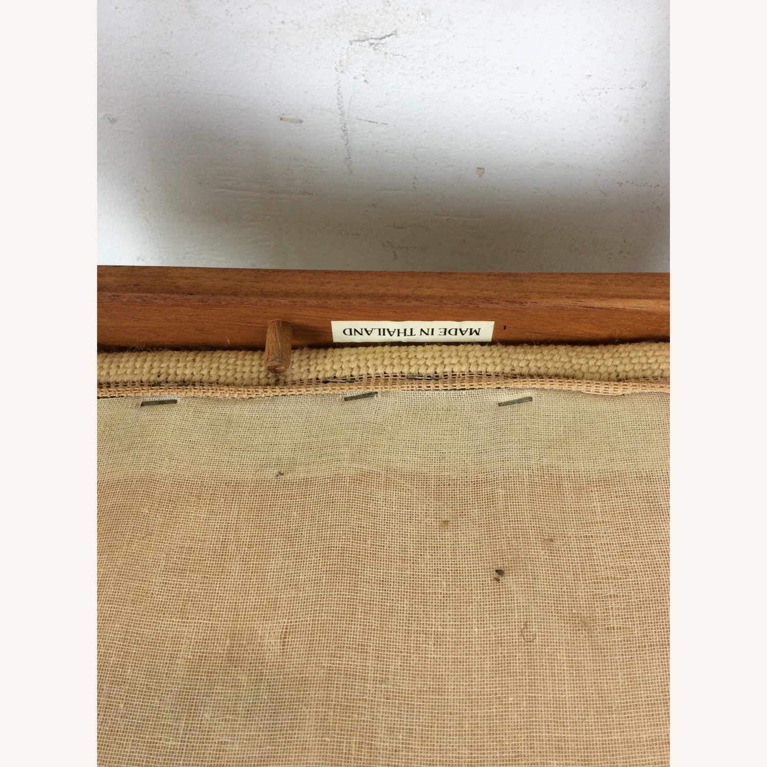 Pair Scandinavian Chairs W Embroidered Seats - image-16