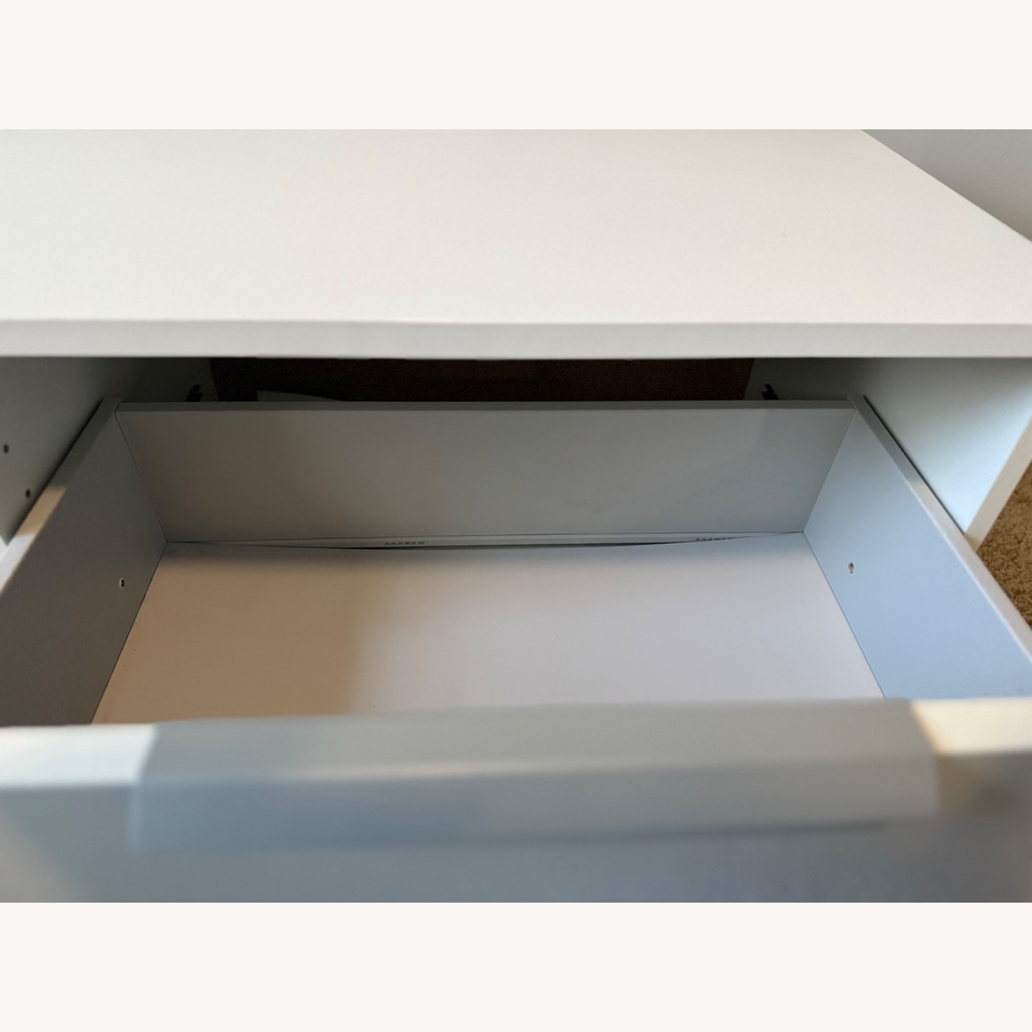 White High Gloss 68 Inch Wide Media Console - image-5