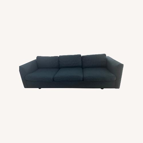Used Blue Fabric 3 Seater Sofa for sale on AptDeco