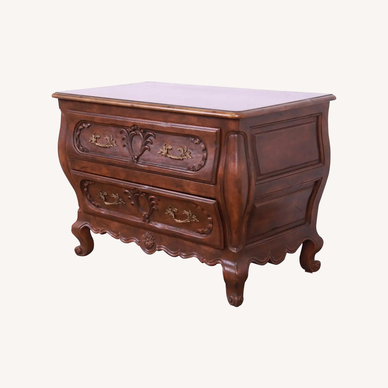 Baker Furniture Natural Wood Nightstands - image-0