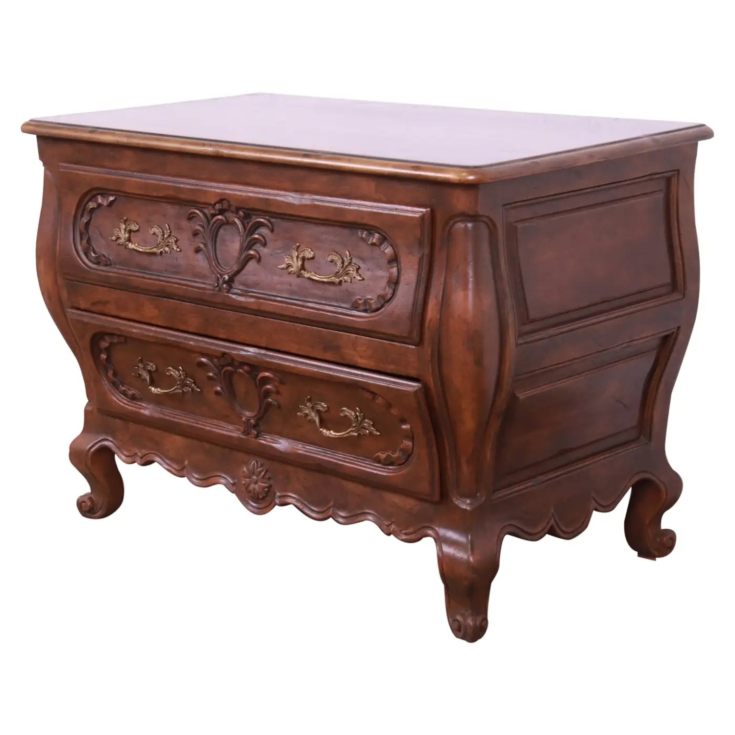 Baker Furniture Natural Wood Nightstands - image-4