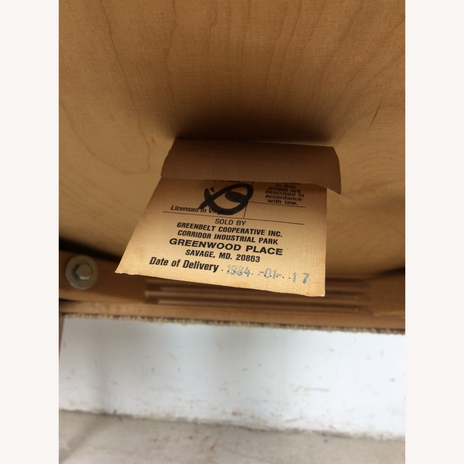 Scandinavian Rosewood Chairs W Vintage Fabric - image-14