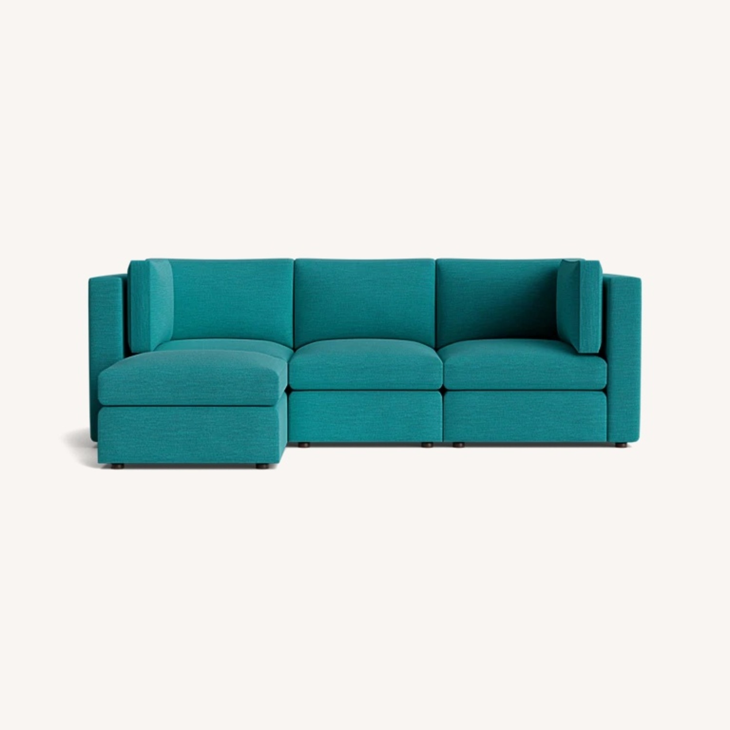 Joybird Turquoise Sectional Sofa - image-5