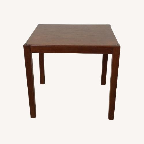 Used Danish Modern Rectangular Teak End Table for sale on AptDeco