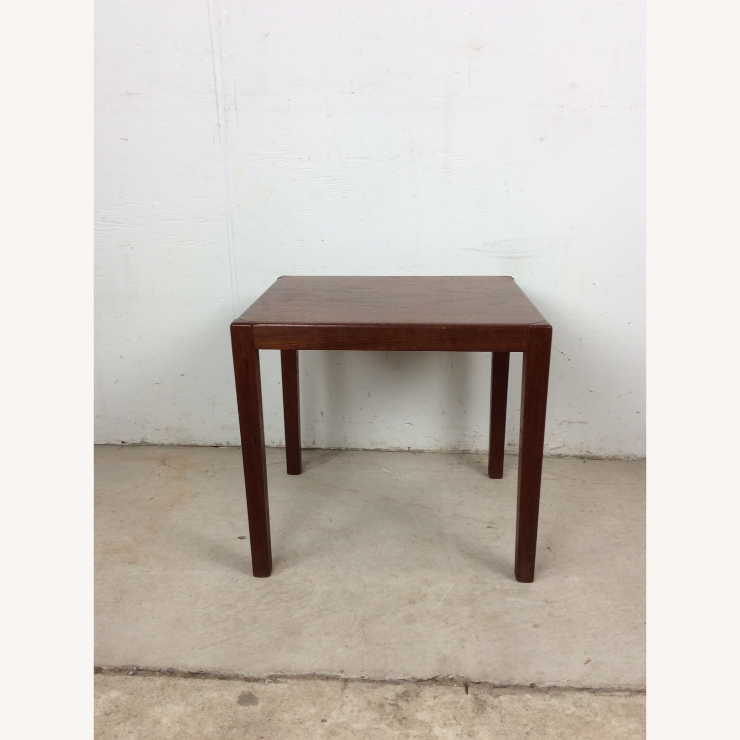 Danish Modern Rectangular Teak End Table - image-12