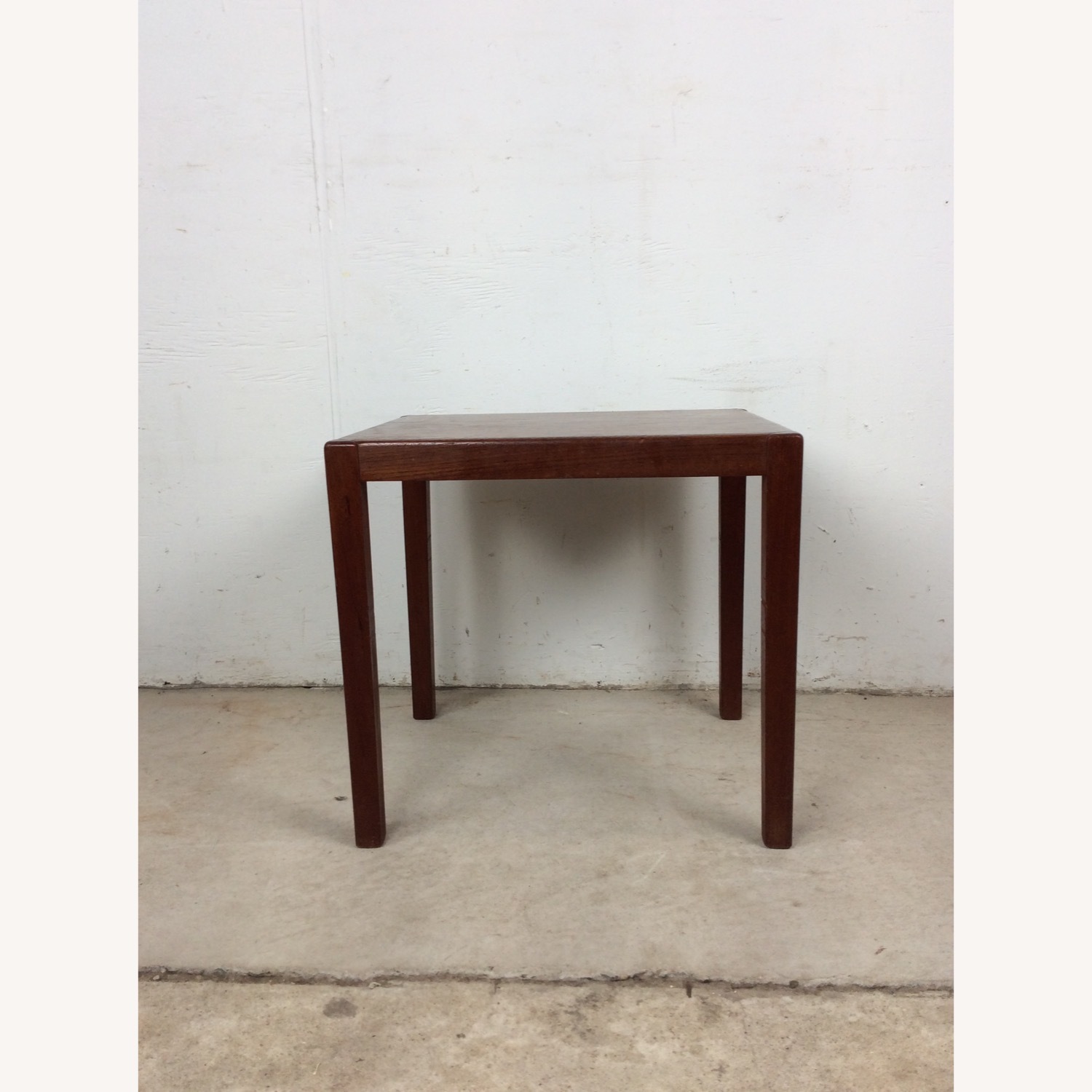 Danish Modern Rectangular Teak End Table - image-11