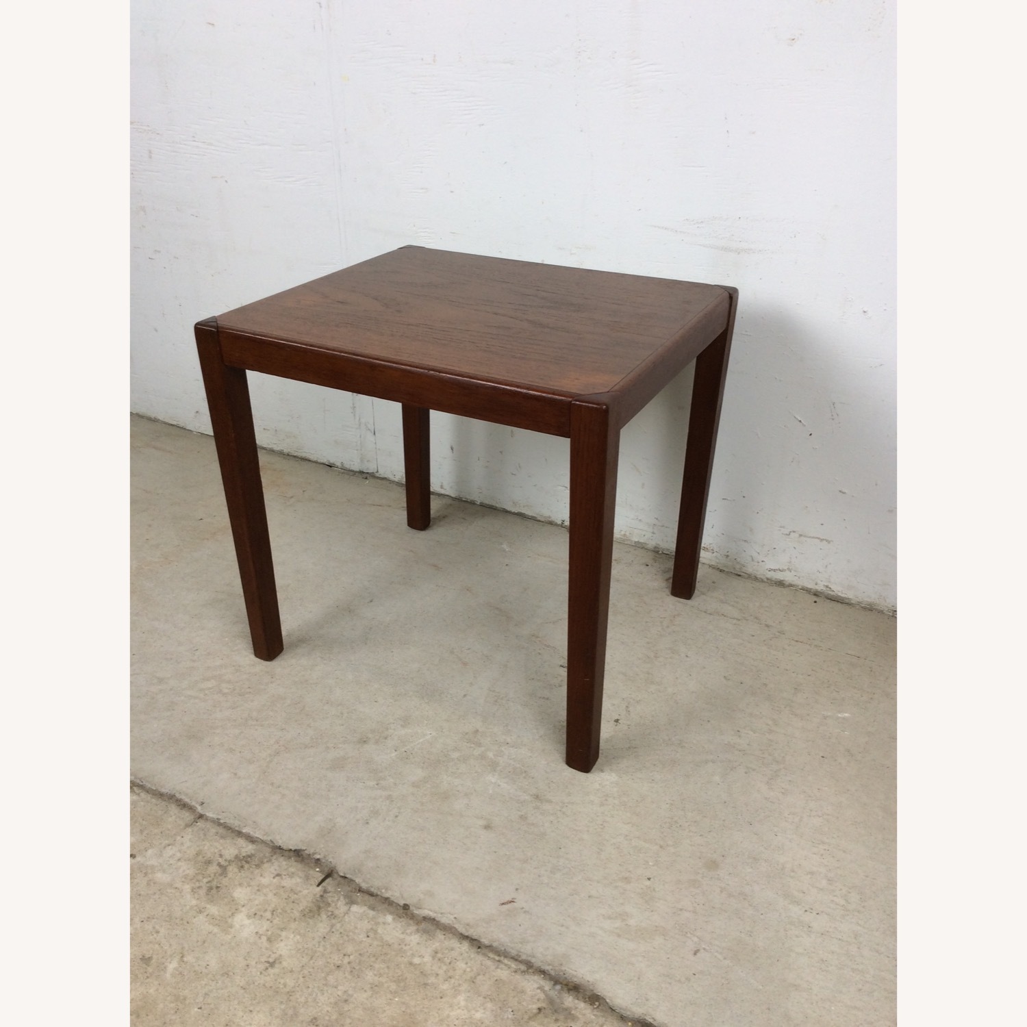 Danish Modern Rectangular Teak End Table - image-5