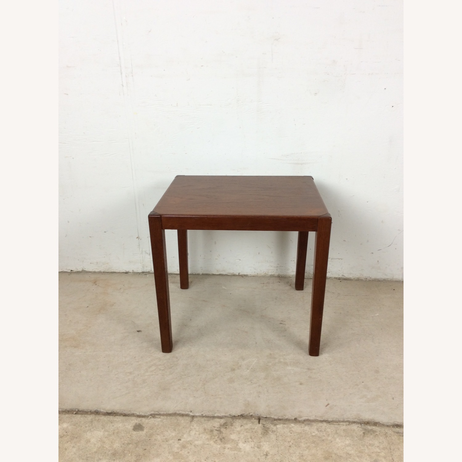 Danish Modern Rectangular Teak End Table - image-2