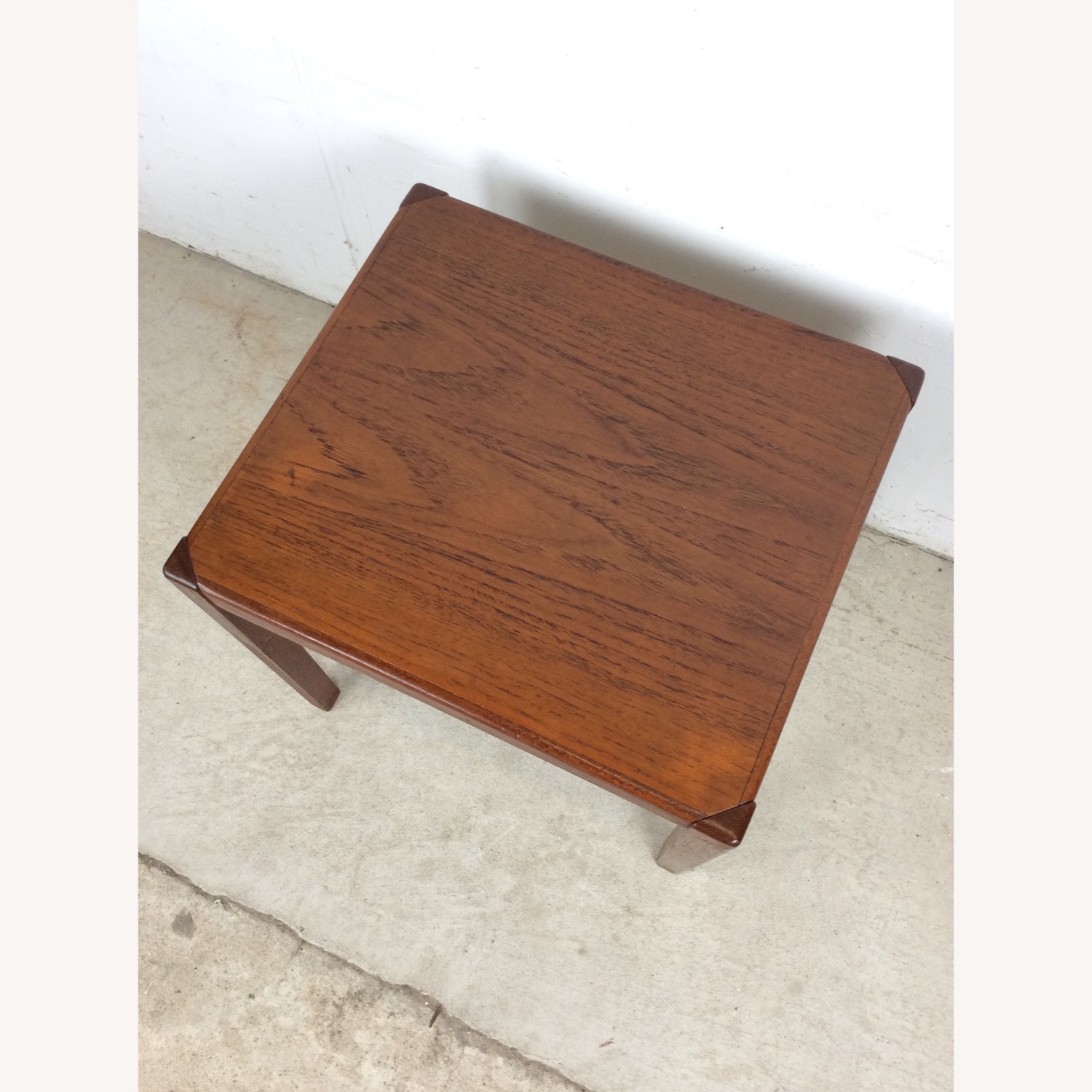 Danish Modern Rectangular Teak End Table - image-6