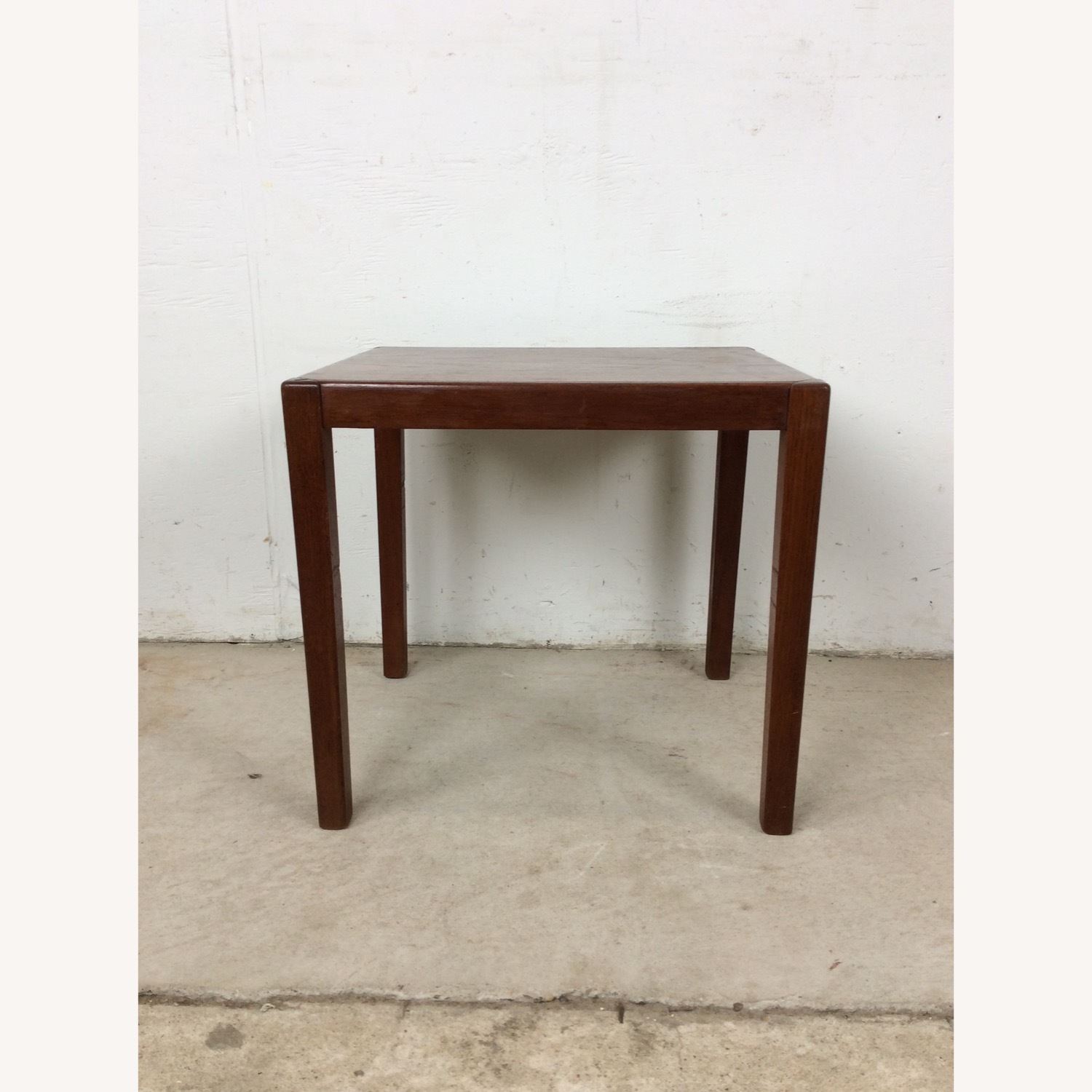 Danish Modern Rectangular Teak End Table - image-1