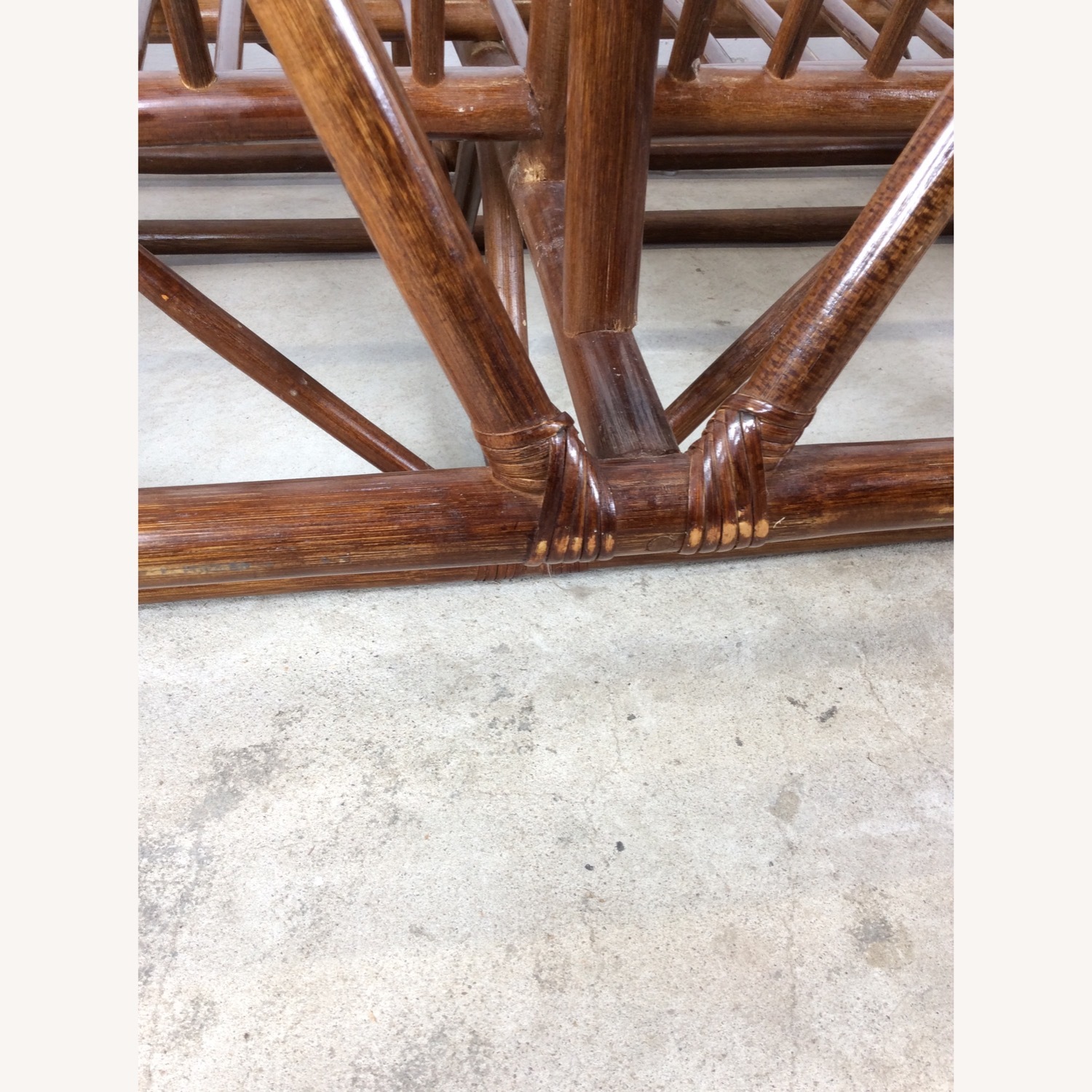 Vintage 3 Seater Sofa Frame style of Paul Frankl - image-20