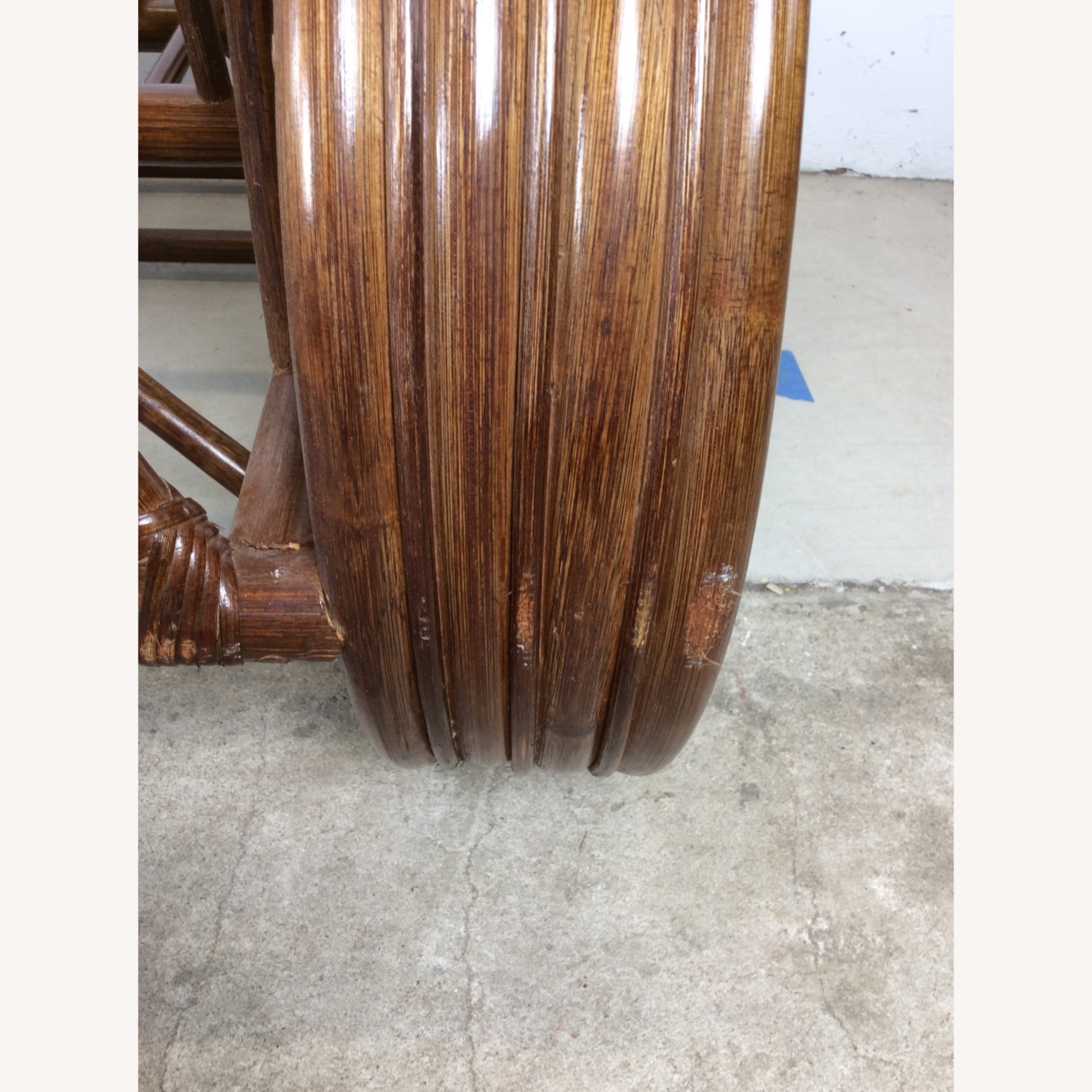 Vintage 3 Seater Sofa Frame style of Paul Frankl - image-21