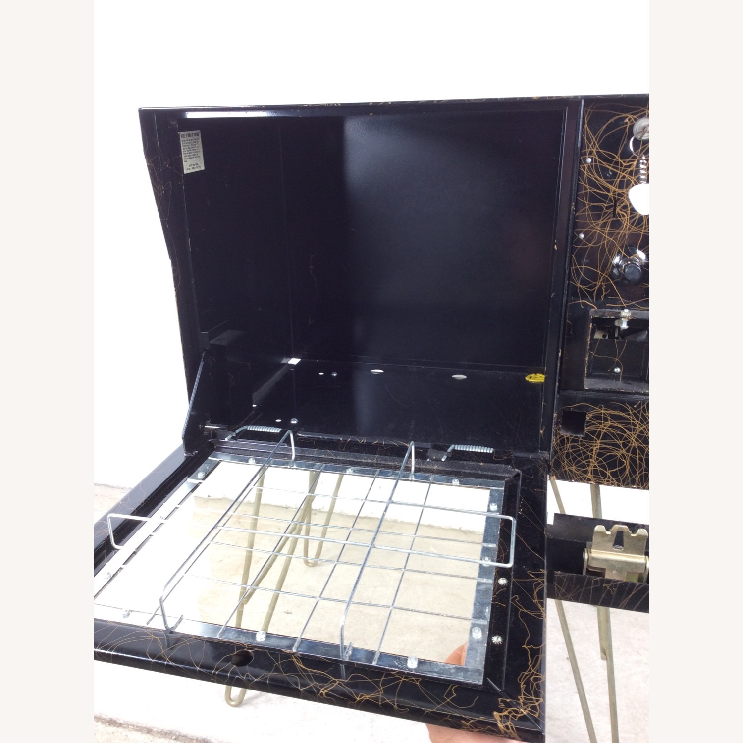 Mid Century Freestanding Newspaper Vending Machine - image-17