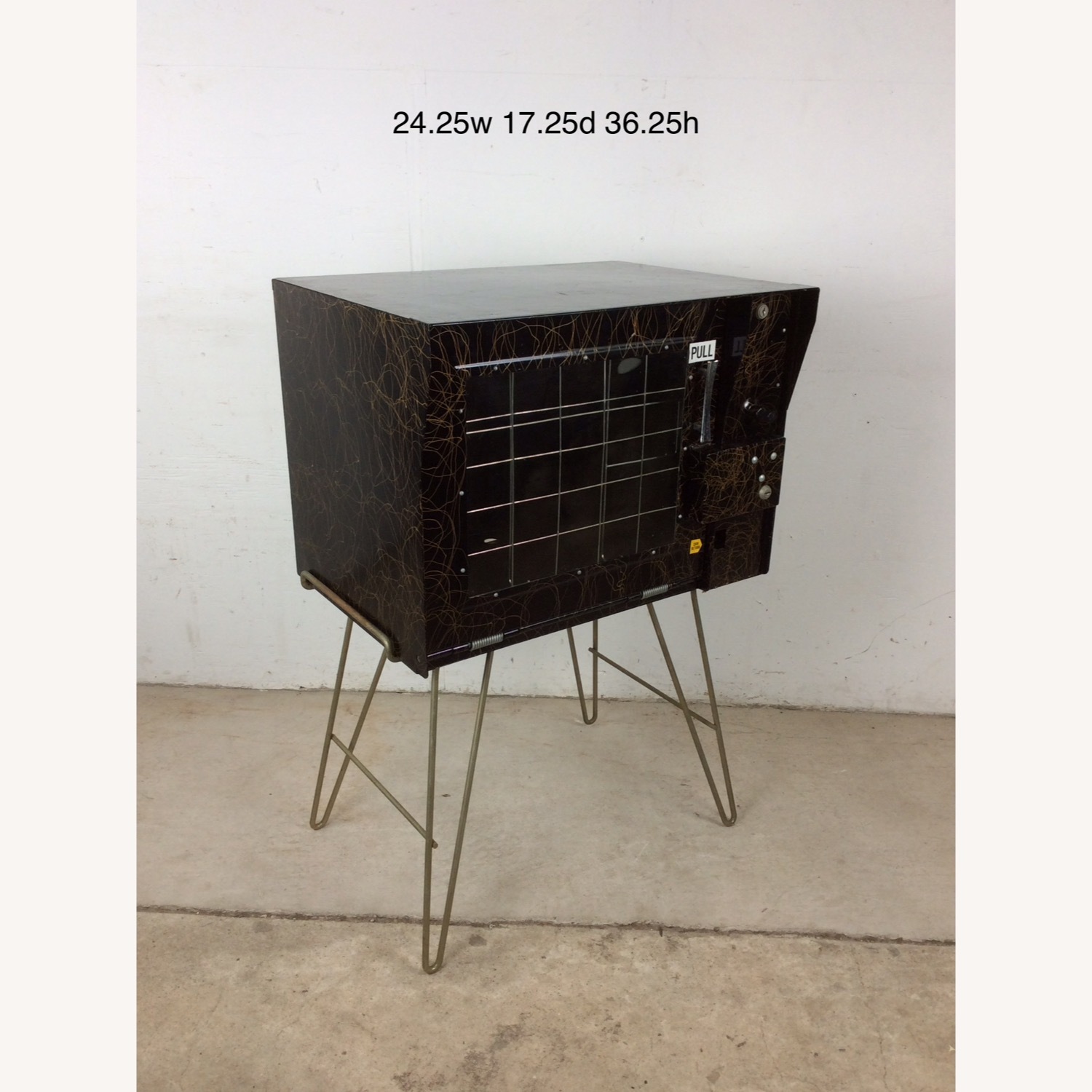 Mid Century Freestanding Newspaper Vending Machine - image-29