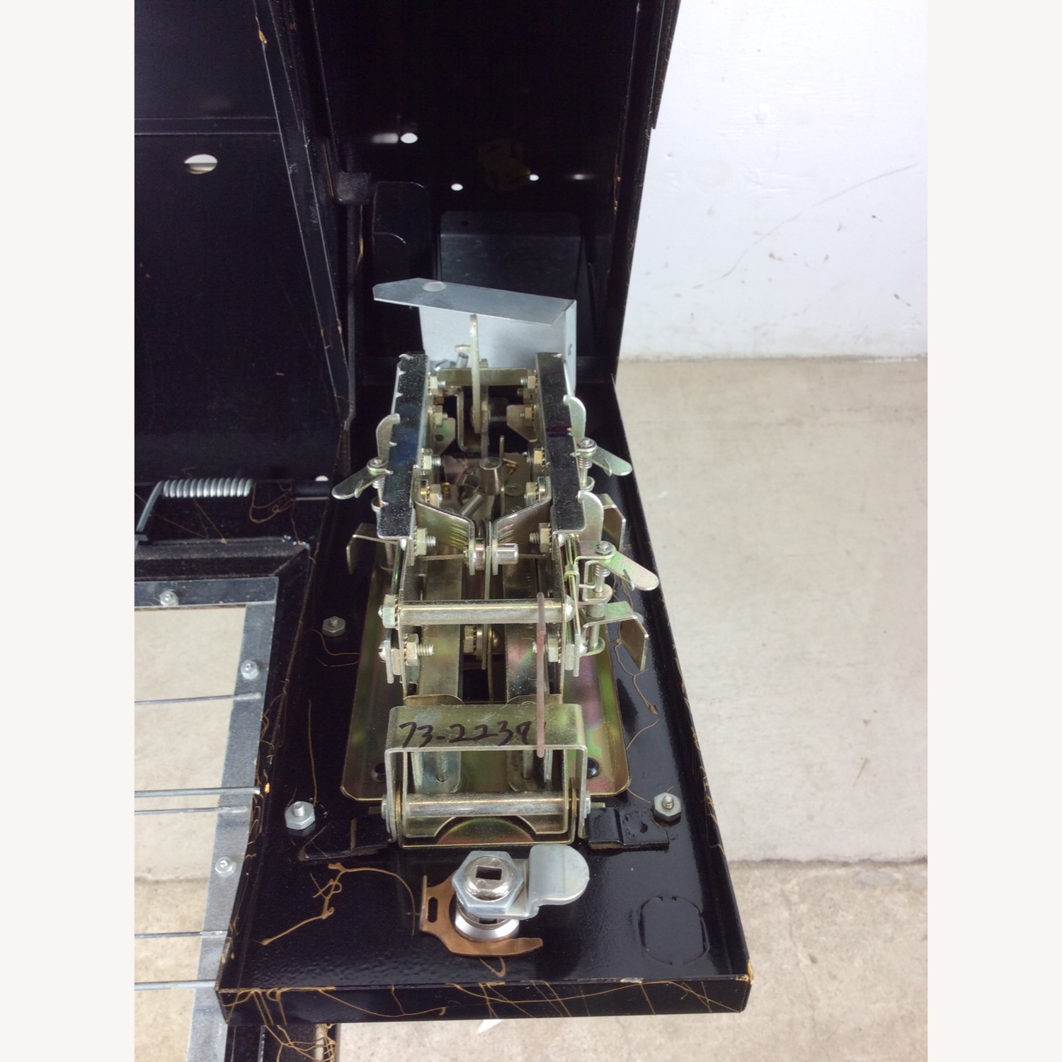 Mid Century Freestanding Newspaper Vending Machine - image-21