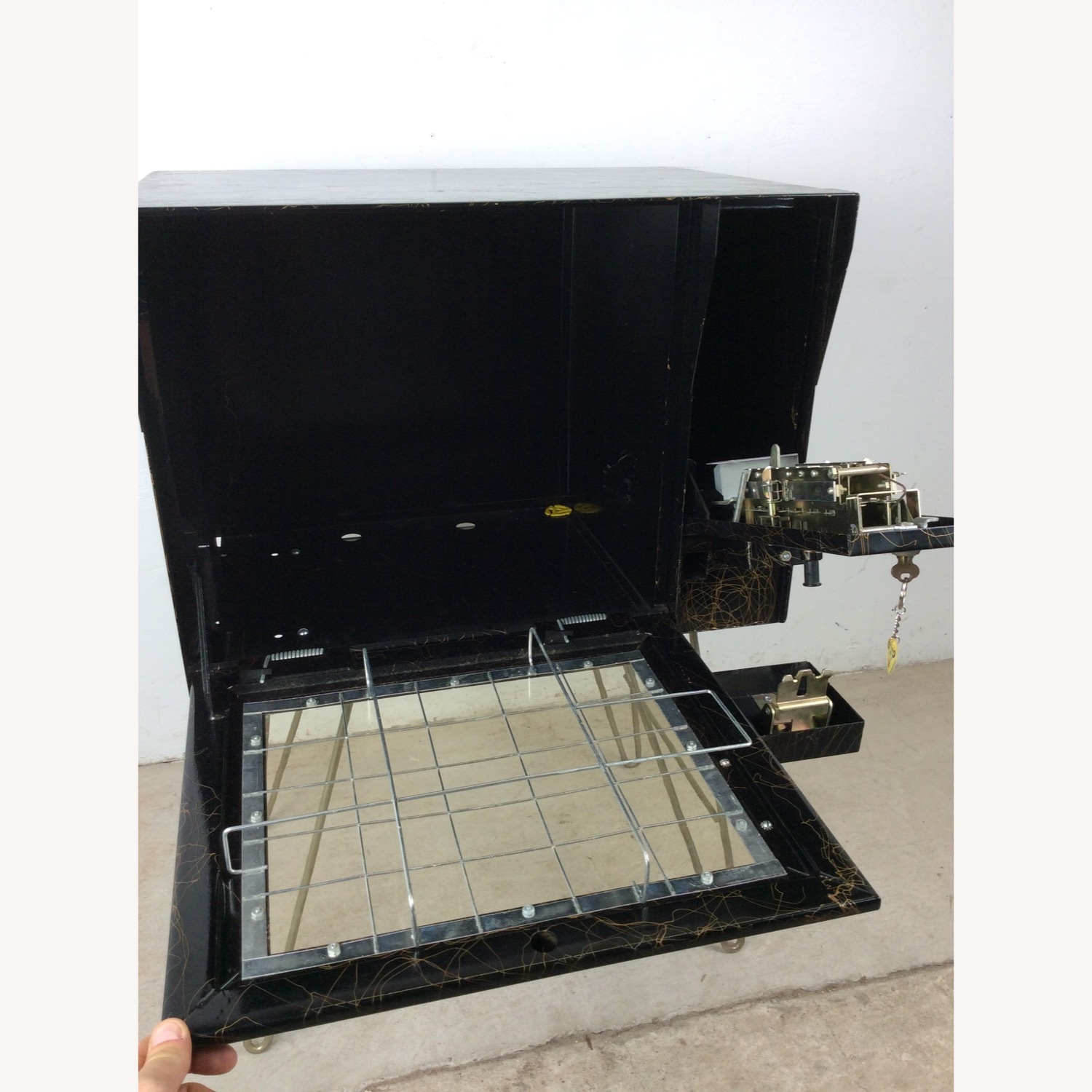 Mid Century Freestanding Newspaper Vending Machine - image-23