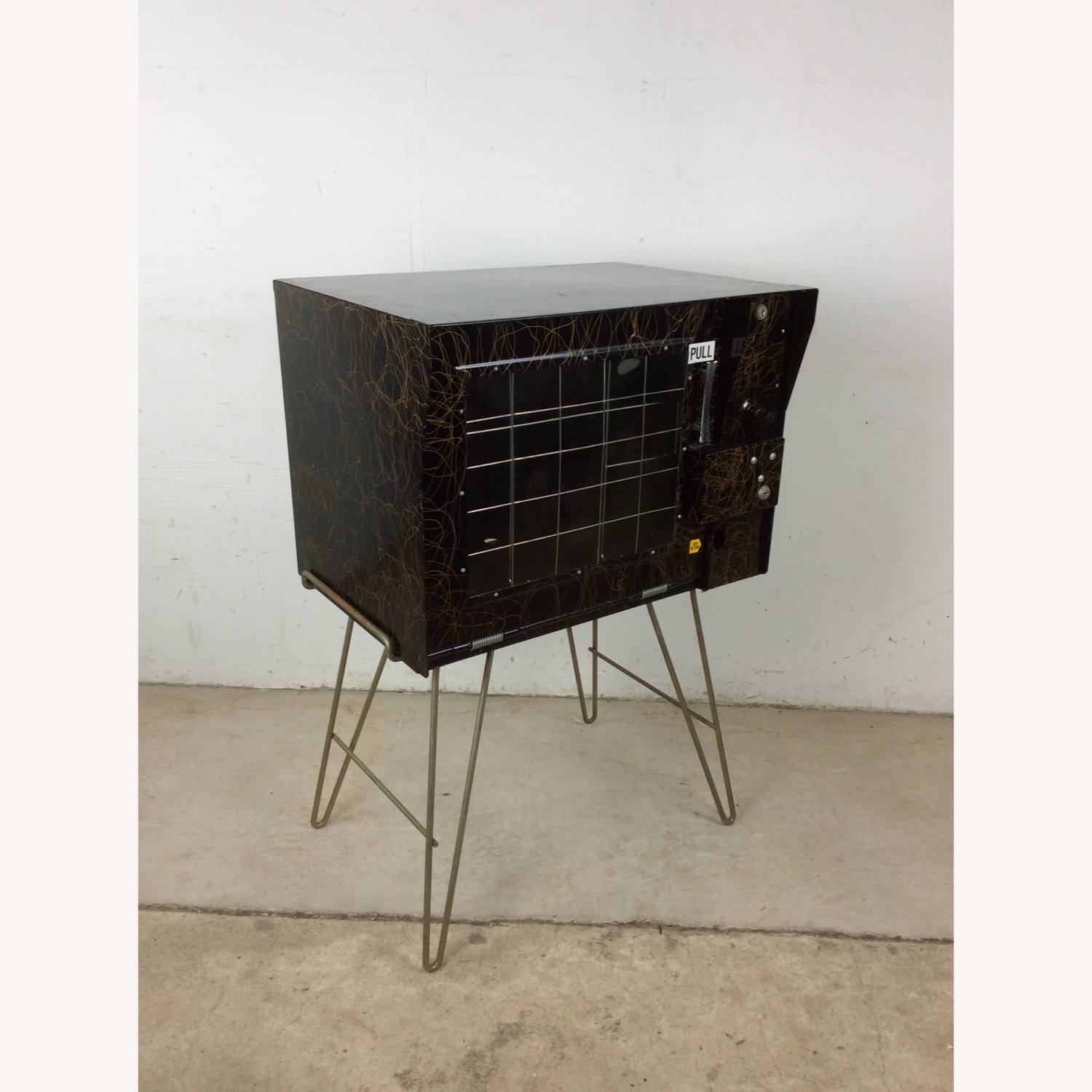 Mid Century Freestanding Newspaper Vending Machine - image-7